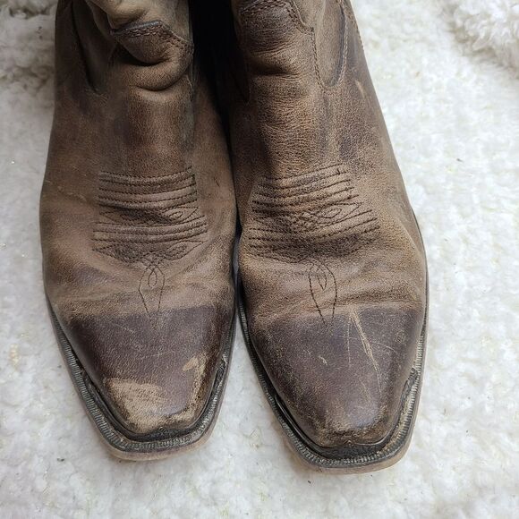 Crush by Durango‎ Womens Brown Distressed Sultry Slouch 10" Boots sz 8 - Picture 2 of 7